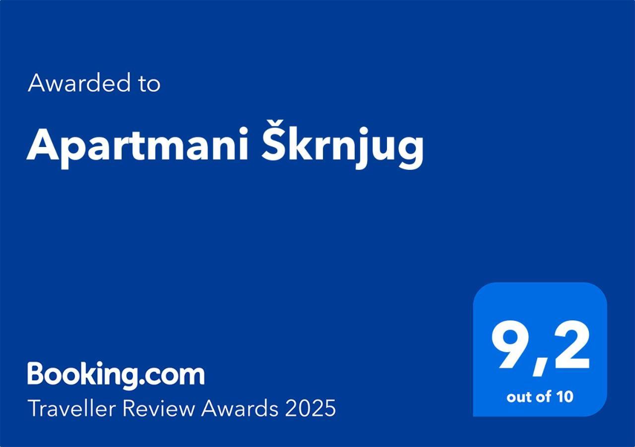 Apartmani Skrnjug Brzac ภายนอก รูปภาพ